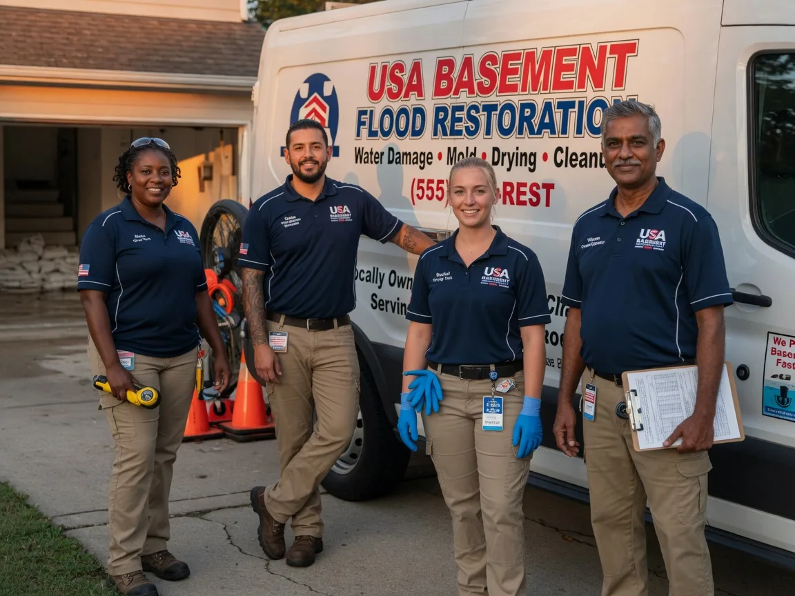 Basement Flood Cleanup company in Benld, IL